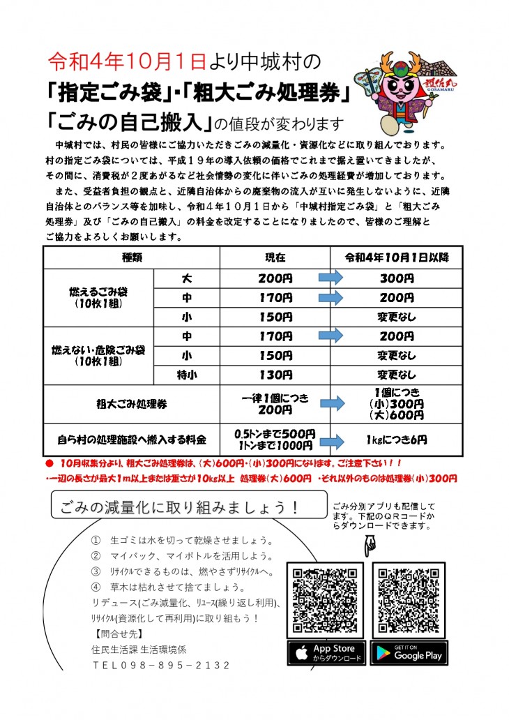 令和4年10月1日から変わります