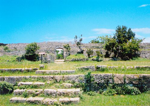 中城城跡外観１